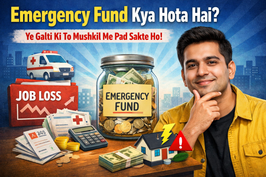 Emergency Fund kya hota hai – financial safety ke liye paisa bachane ka sahi tarika