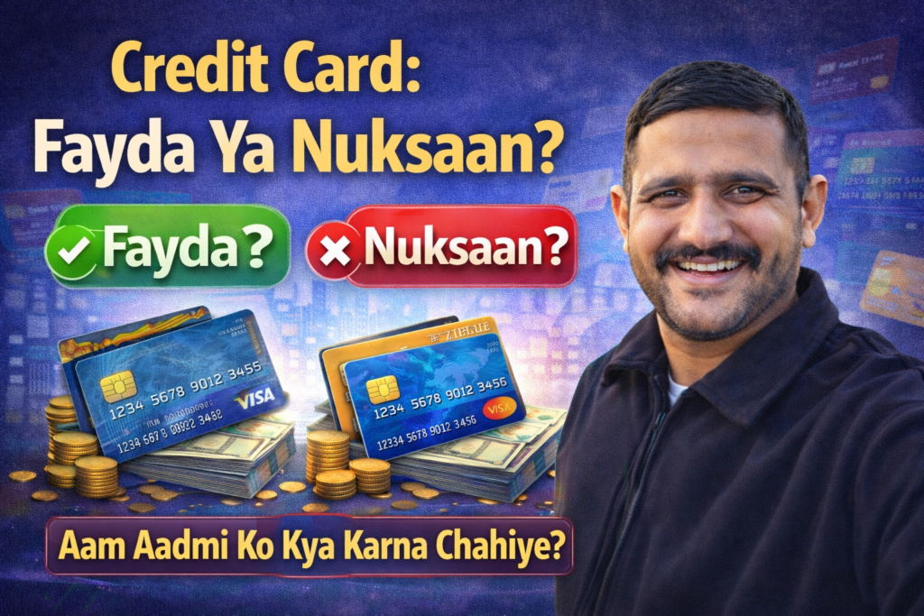 Credit Card fayda ya nuksaan – aam aadmi ke liye credit card sahi hai ya nahi