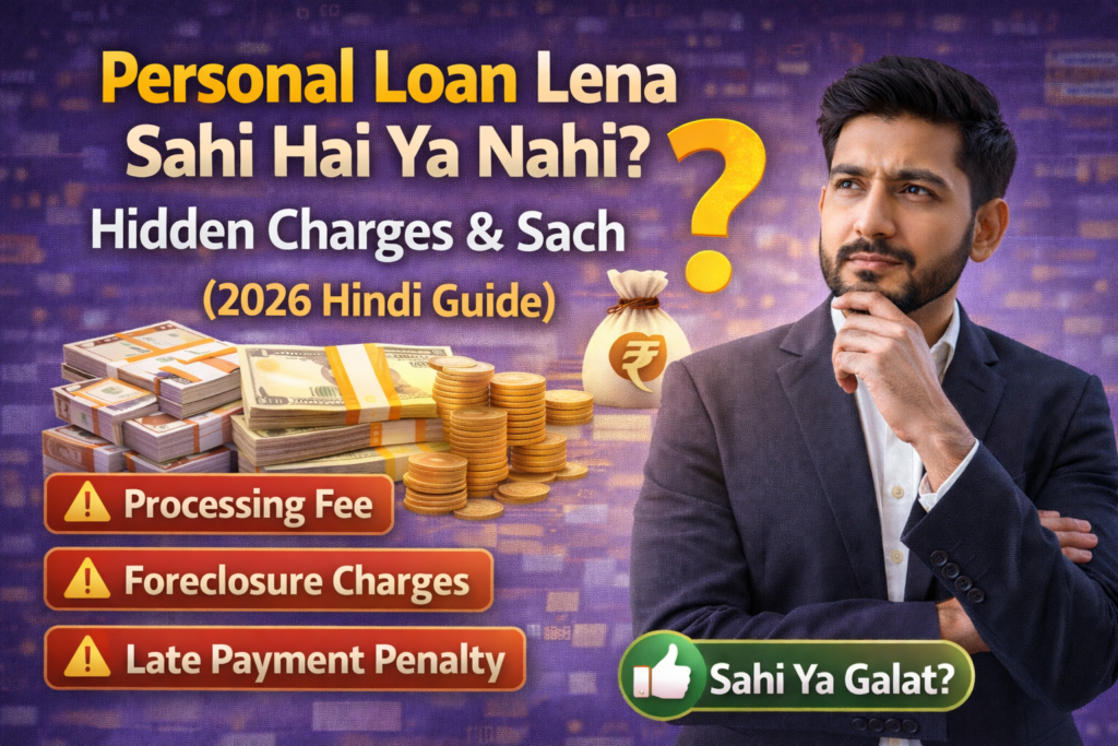 personal loan lena sahi hai ya nahi hidden charges hindi 2026
