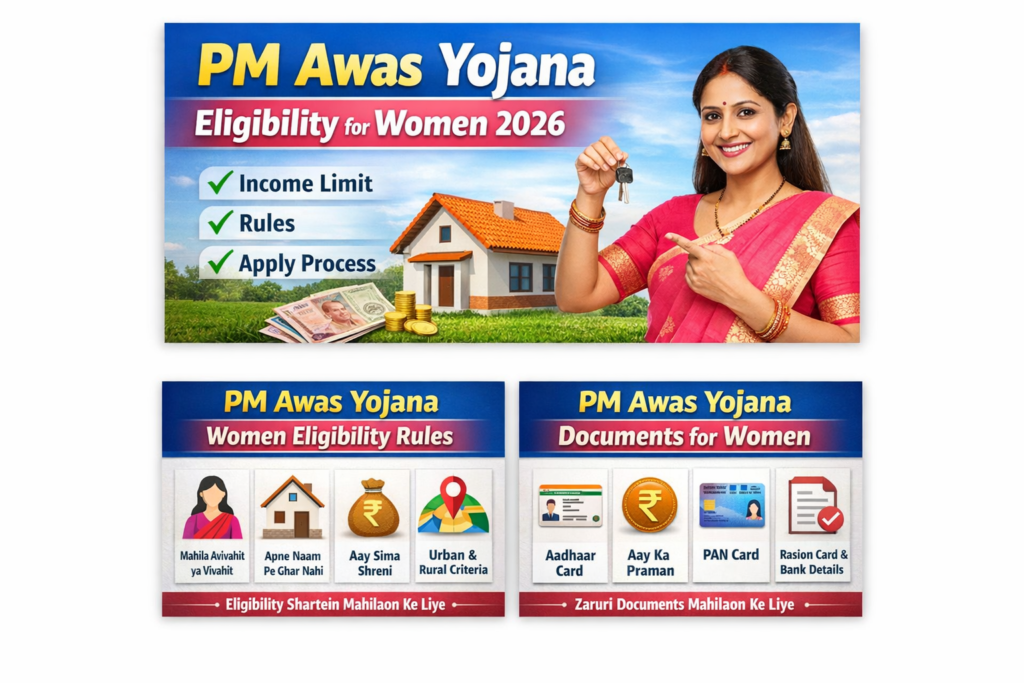 PM Awas Yojana documents list for women applicants