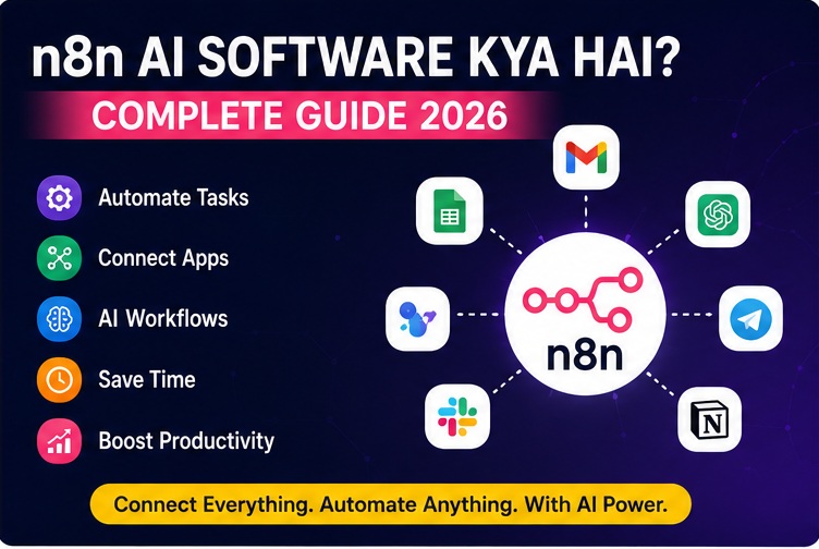 n8n AI Software Kya Hai complete overview guide for beginners and AI automation workflows