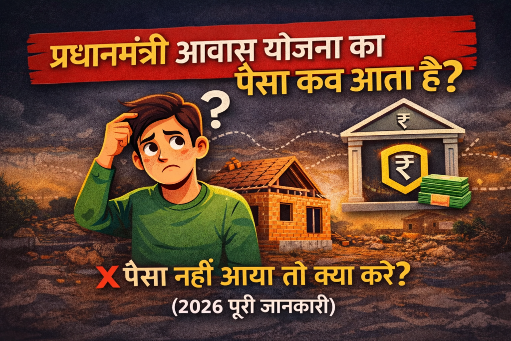 प्रधानमंत्री आवास योजना का पैसा कब आता है – किस्त और भुगतान स्थिति
