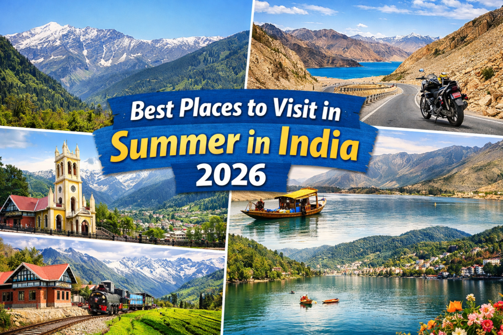 Best Places to Visit in Summer in India 2026