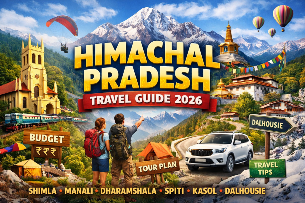 Himachal Pradesh travel guide top tourist places route budget hotels and trip plan