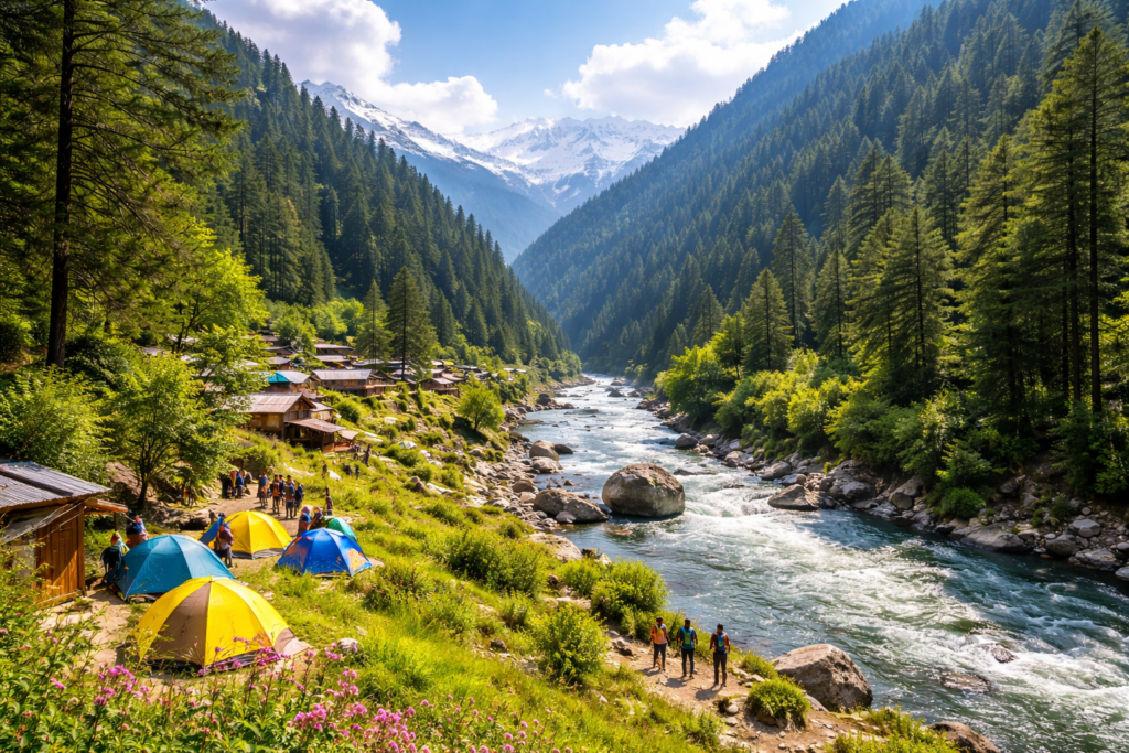 Best Honeymoon Places in Kashmir Yusmarg scenic view