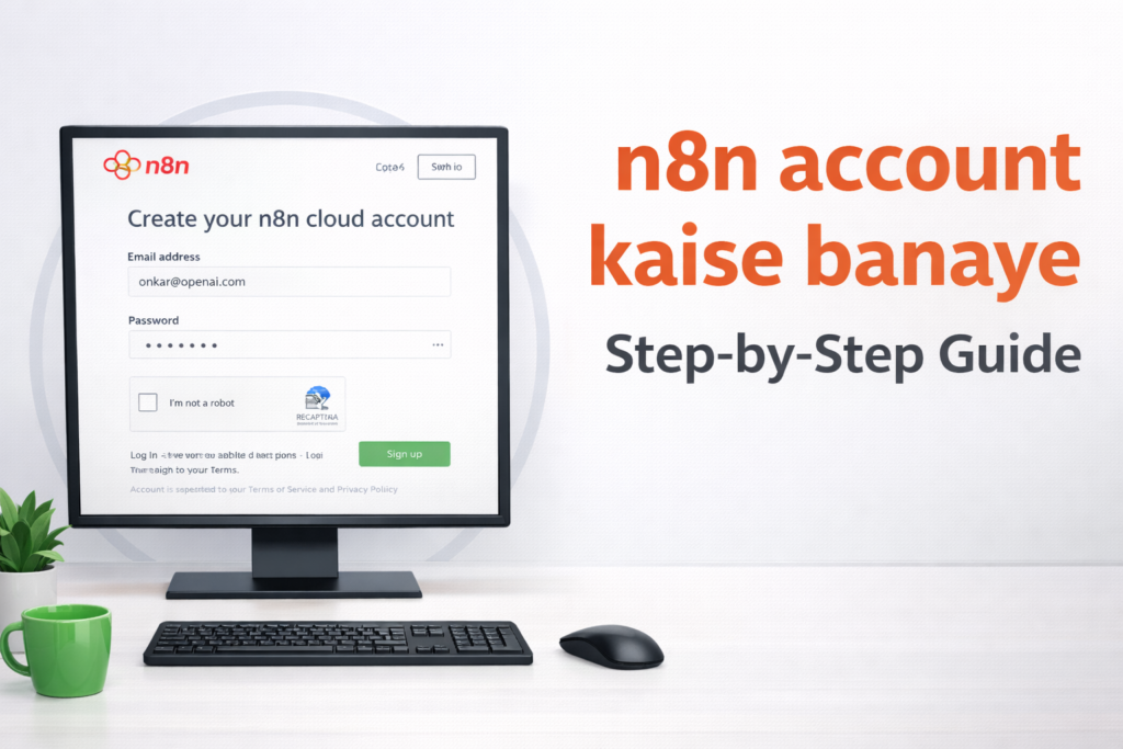 n8n account kaise banaye step by step guide 2026