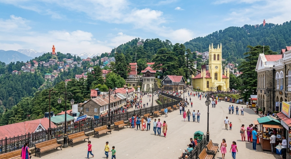 shimla summer travel india hill station