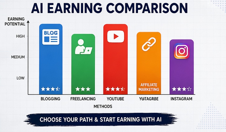 AI earning comparison