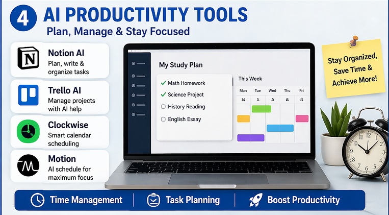best free ai tools for students productivity