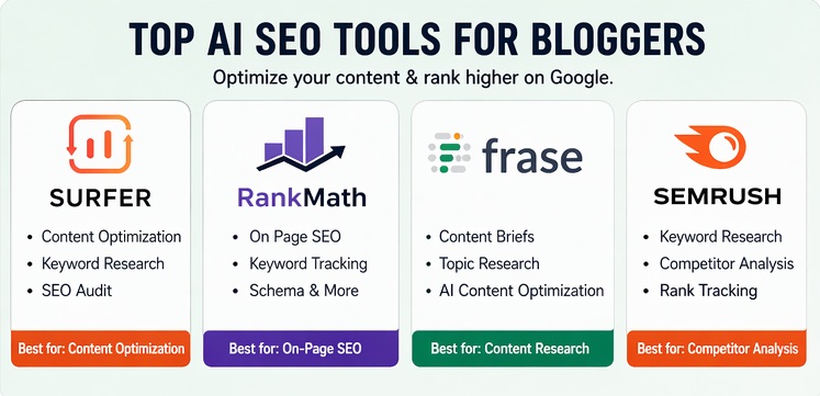 best ai tools for blogging seo