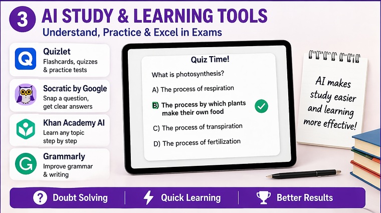 best free ai tools for students study