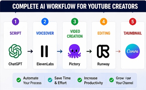 best ai tools for youtube creators workflow automation