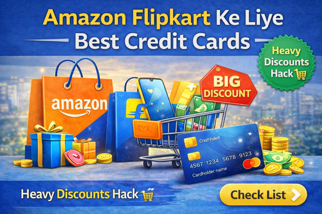 amazon flipkart best credit cards india