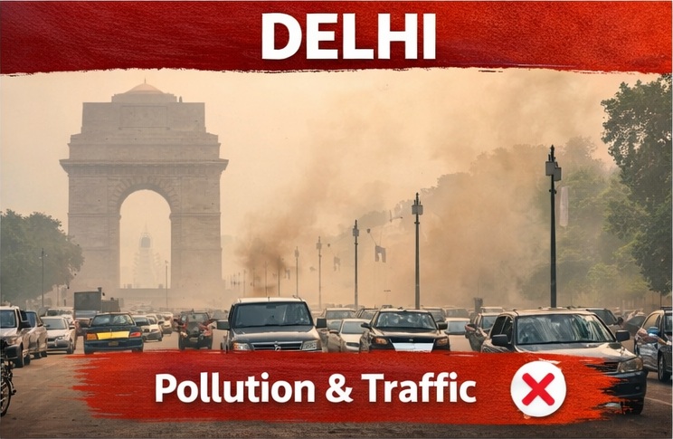 April me ye 8 jagah mat jana Delhi pollution and heat travel issue