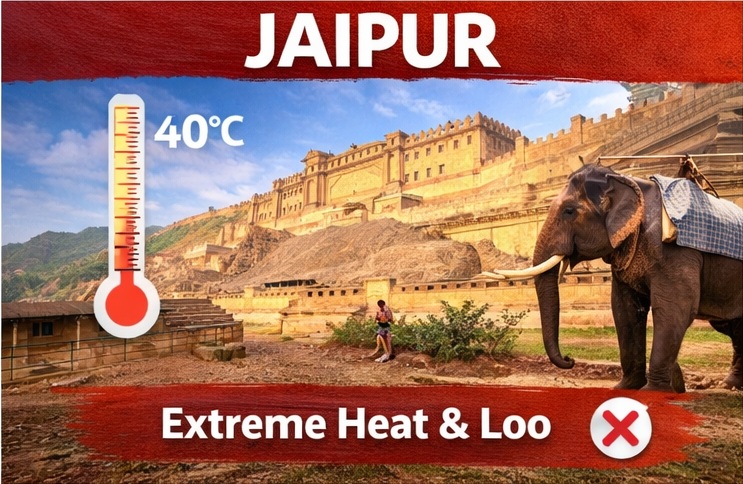 April me ye 8 jagah mat jana Jaipur extreme heat travel warning