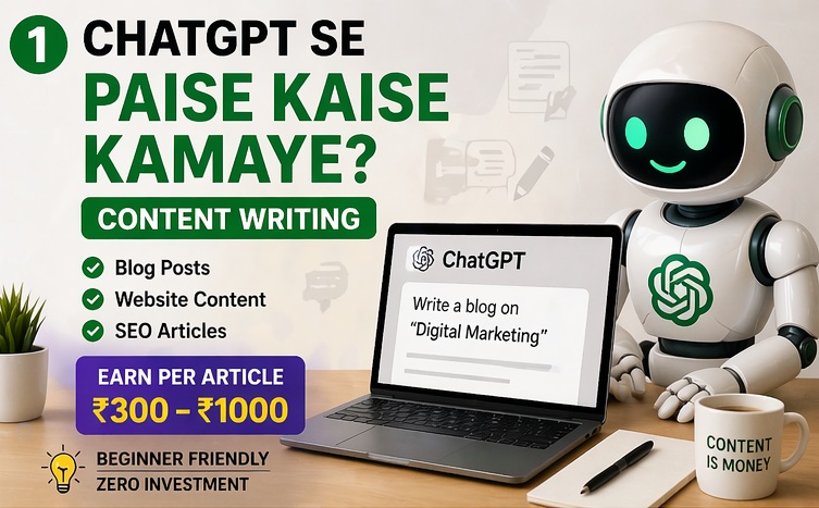 chatgpt se paise kaise kamaye