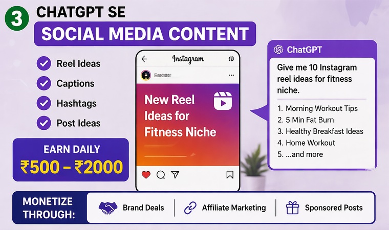 chatgpt se paise kaise kamaye freelancing