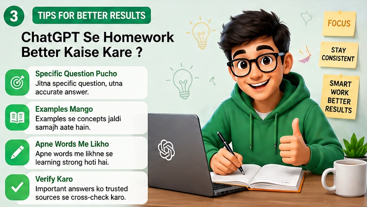 ChatGPT Se Homework Kaise Kare best tips for students to get accurate answers