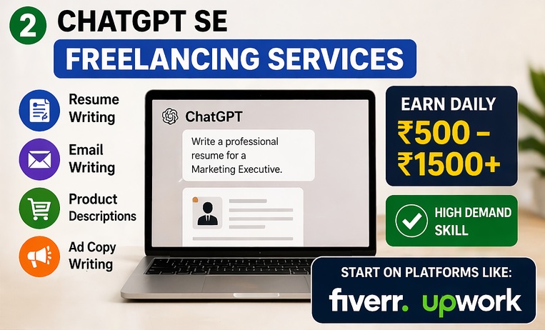chatgpt se paise kaise kamaye content writing
