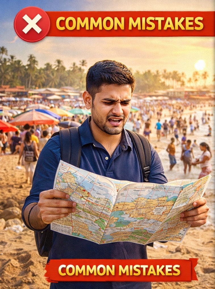 First time Goa ja rahe ho mistakes avoid travel guide beach scene