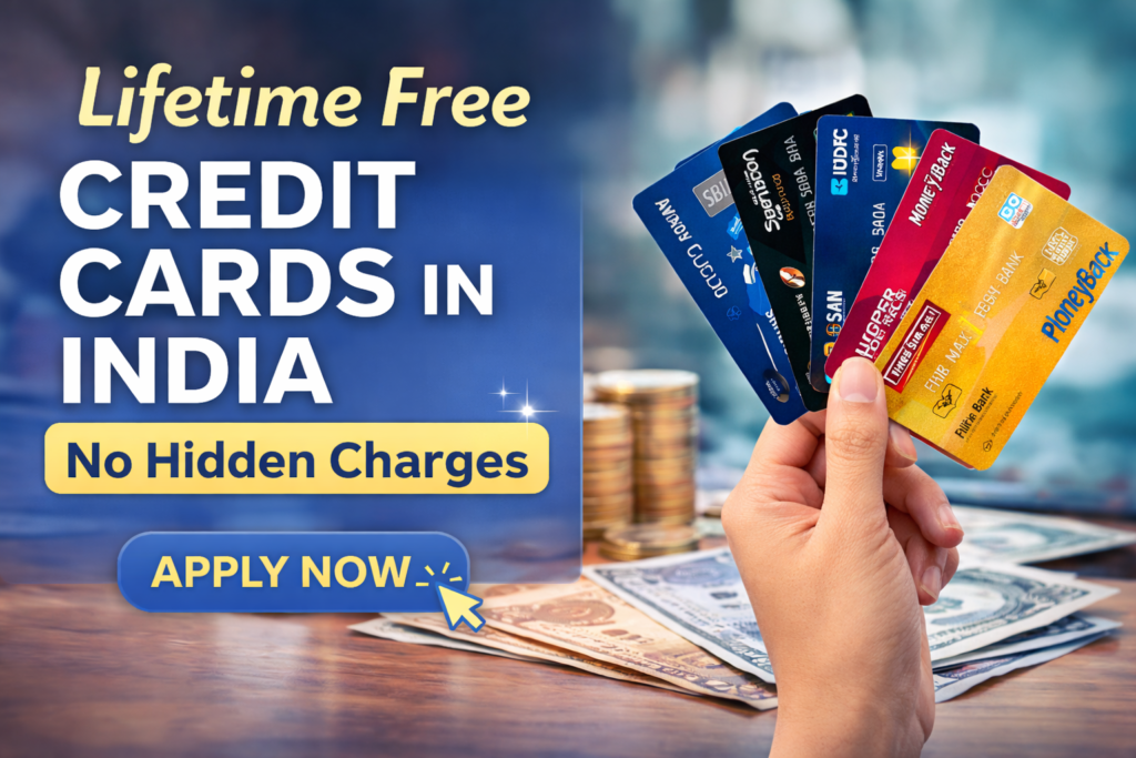 Lifetime Free Credit Cards in India no hidden charges best credit card options 2026