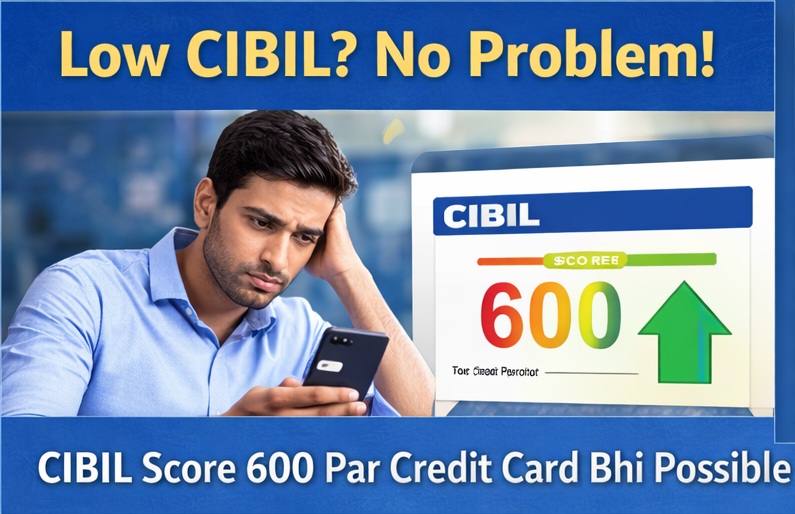 CIBIL Score 600 Par Credit Card 