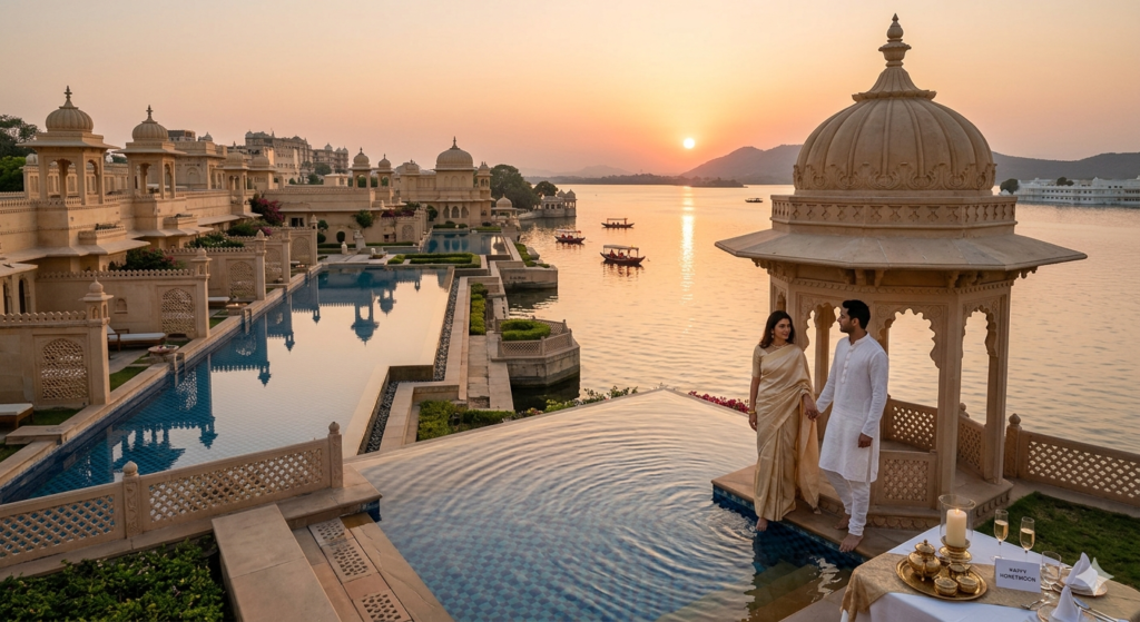 Luxury Honeymoon Resorts in India Oberoi Udaivilas Udaipur