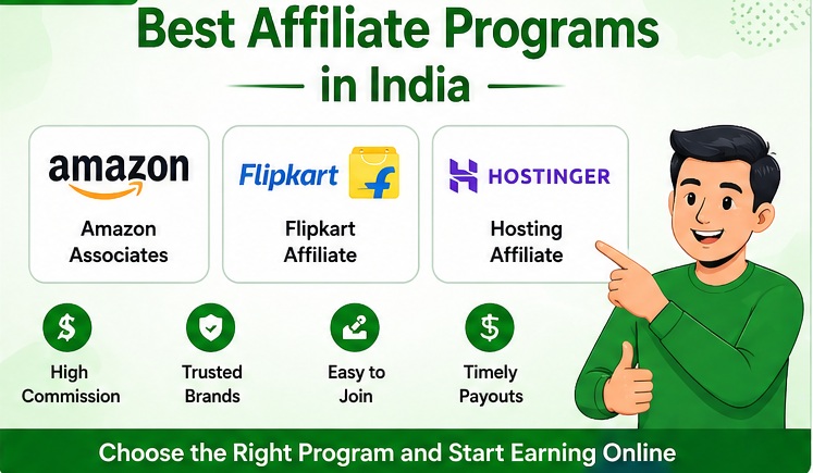 Affiliate Marketing Kaise Start Kare best affiliate programs in India