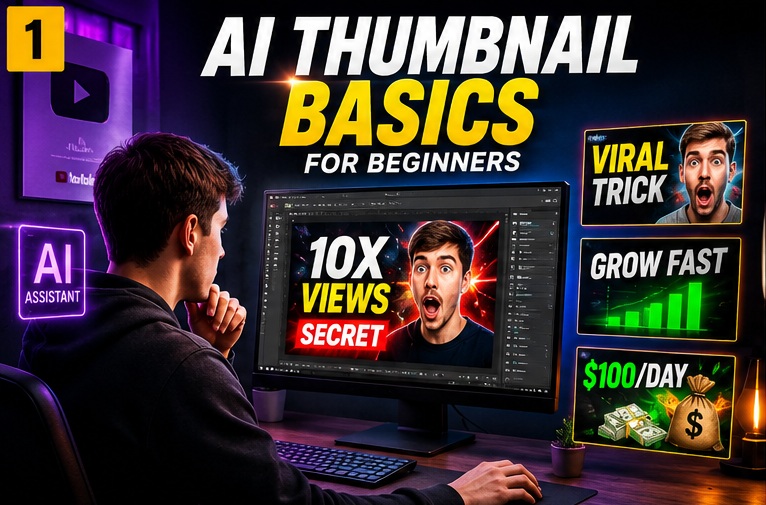 AI thumbnail prompts for YouTube videos in 2026