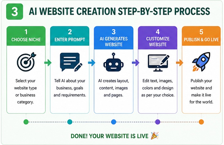 Best AI Tools for Website Creation step by step guide