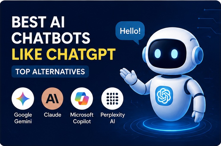 Best AI Chatbots Like ChatGPT overview with top AI alternatives comparison