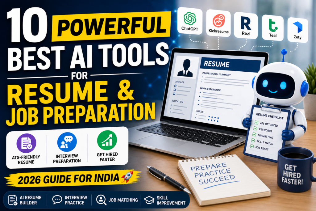 Best AI Tools for Resume & Job Preparation