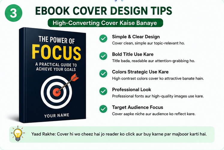 AI Ebook Writing professional ebook cover design tips for higher sales
