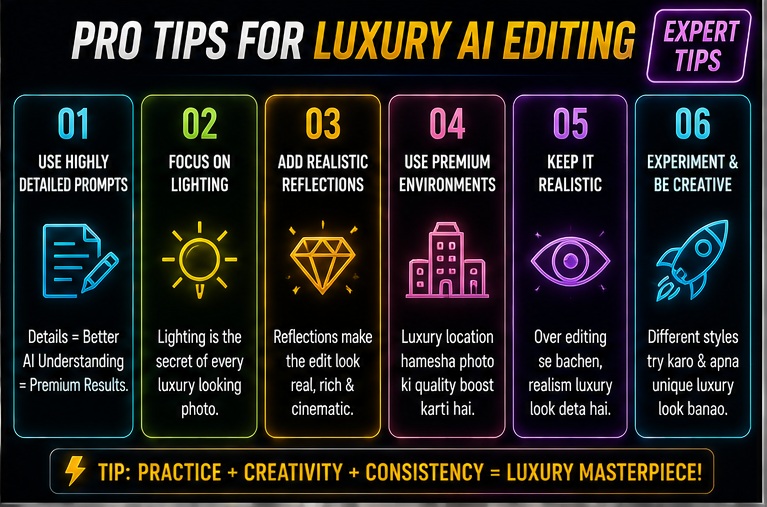 Pro Luxury lifestyle AI prompts for photos and premium cinematic editing strategies