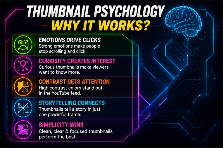 Thumbnail psychology and MrBeast style thumbnail prompts for YouTube growth