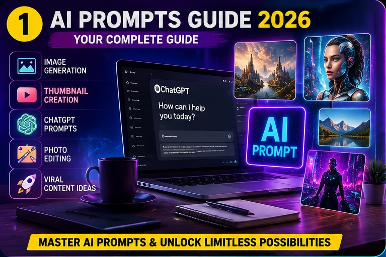 Ultimate AI prompts guide for image generation and ChatGPT tools