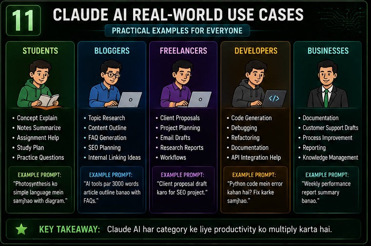 Claude AI vs ChatGPT vs Gemini comparison across coding, writing, research and productivity.