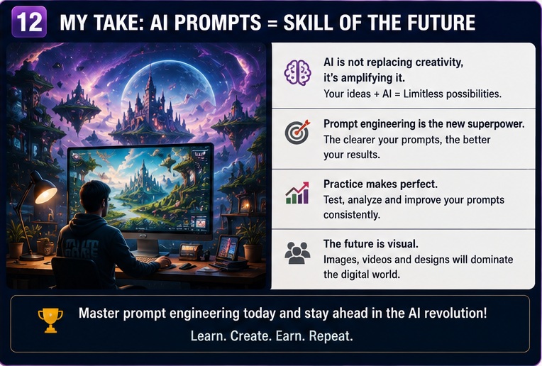 Expert opinion and future insights from AI Image Generation Prompts Guide about prompt engineering and AI creativity