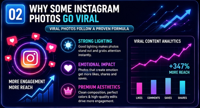 Why Viral Instagram AI Photo Prompts help create engaging content with strong visual appeal and emotional impact